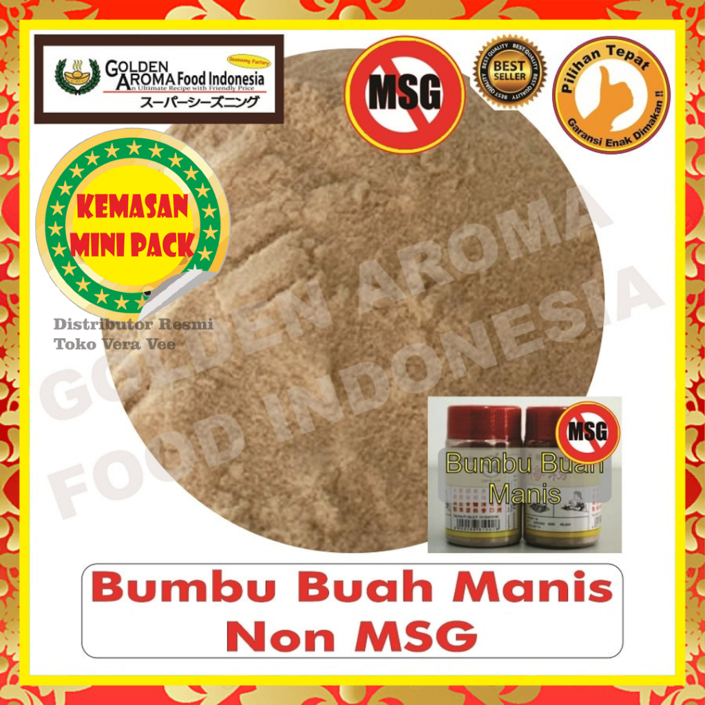 

Aneka Bumbu Buah Manis Nonmsg, Buah Pedas Nonmsg, Butter Mentega Nonmsg, Mentai Pedas Nonmsg, Kuah Bakso Spesial Nonsmg, 100gr GAFI Seasoning Powder