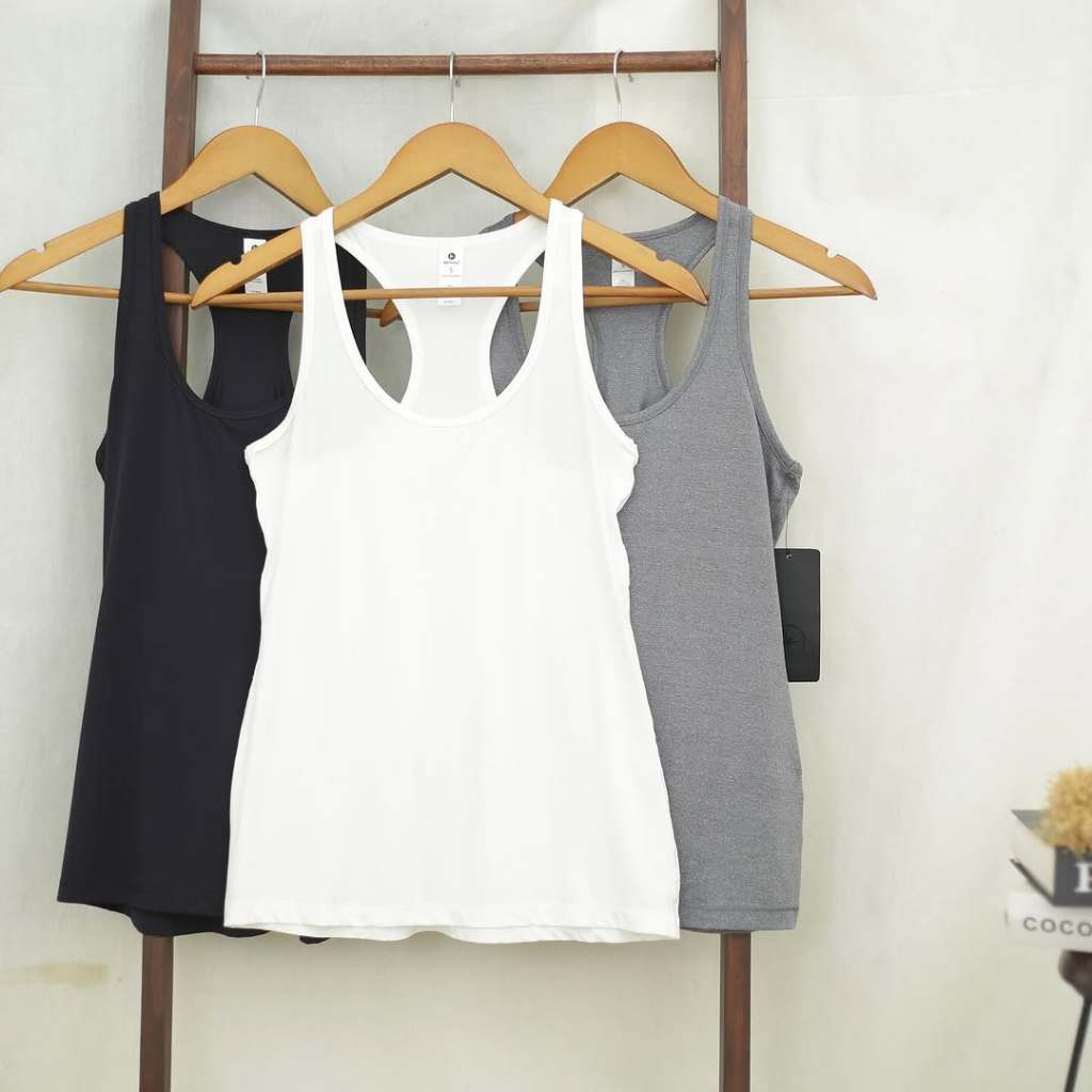 RD947 90 Degree Tanktop Wanita Gym Dry Fit