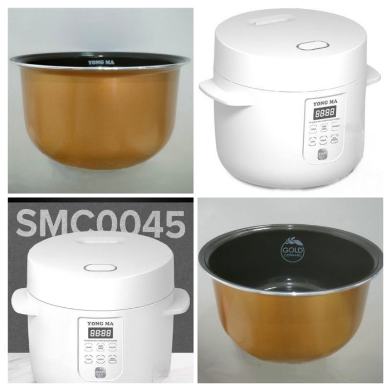 (PANCI SAJA) Innerpot Panci Gold Ceramic ORI Yongma Untuk Magic Com Yongma SMC 0045