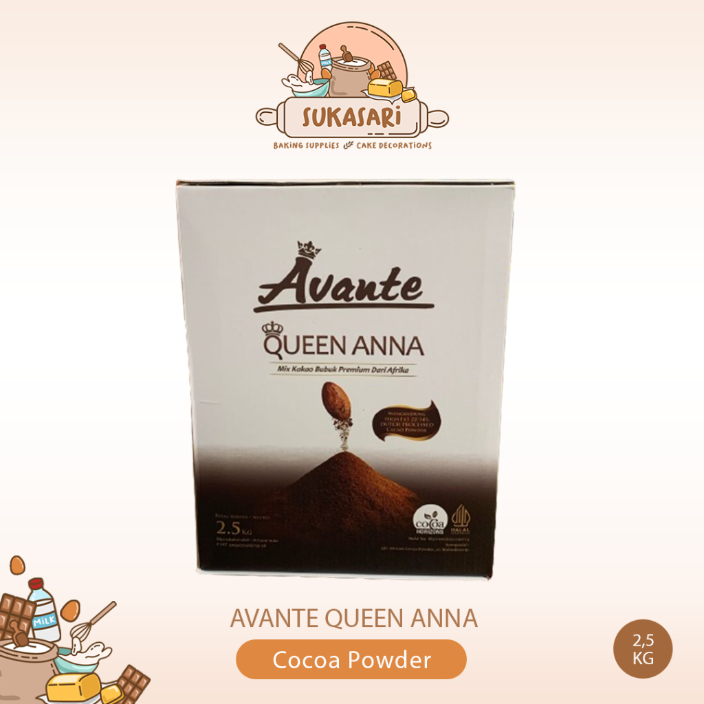 

AVANTE QUEEN ANNA 2,5 KG COCOA POWDER COKLAT BUBUK