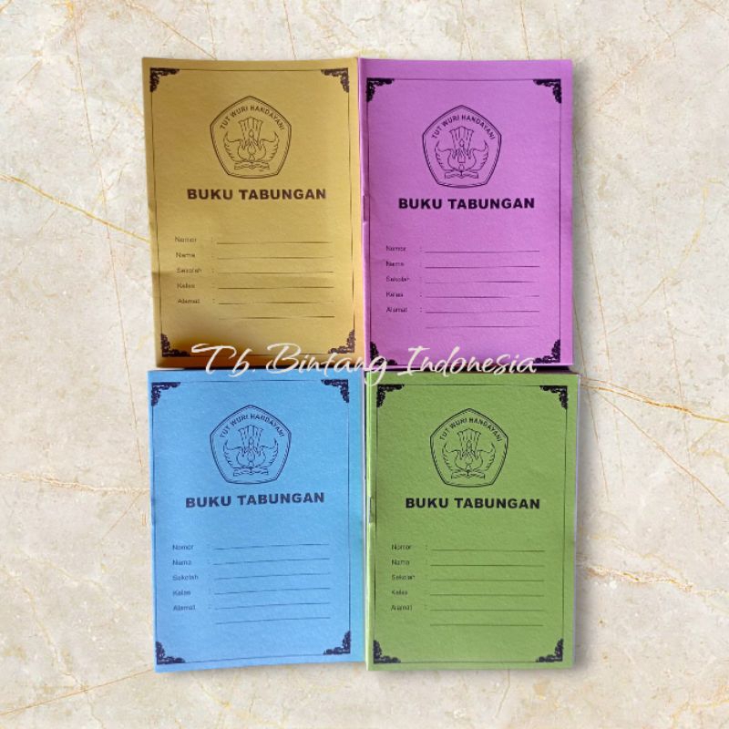 

Buku Tabungan Anak Sekolah Murah isi 50 pcs