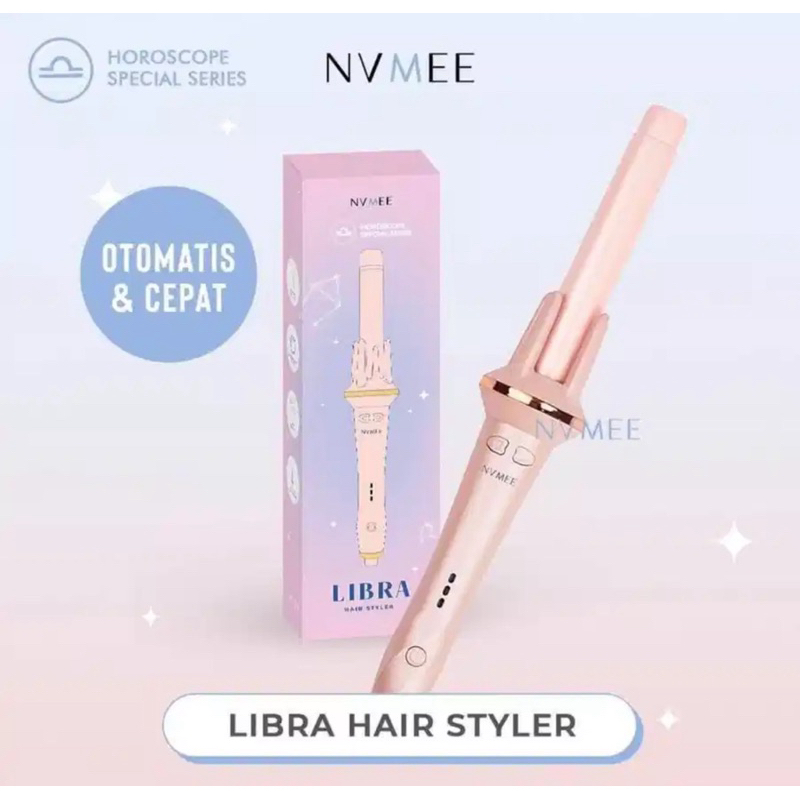 NVMEE LIBRA CATOKAN CURLY LURUS 2in1 Second Like new