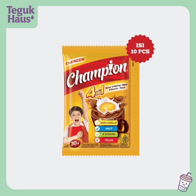 

Energen Champion Renceng (10 Sachet @30g)