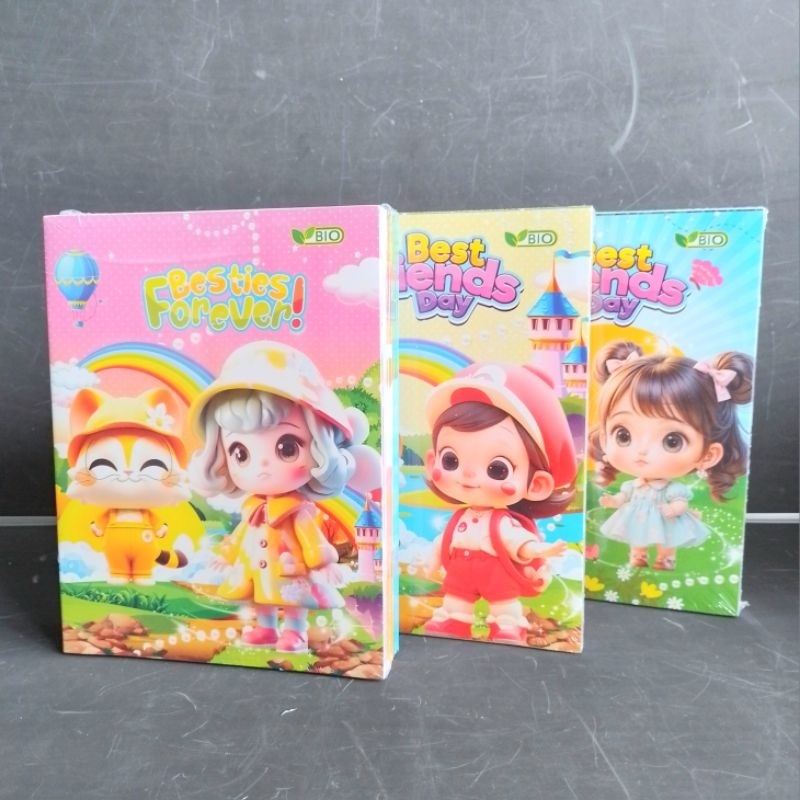 

Buku Tulis BIO 38 Lembar Karakter ( Pak 10 Buku ) RB9