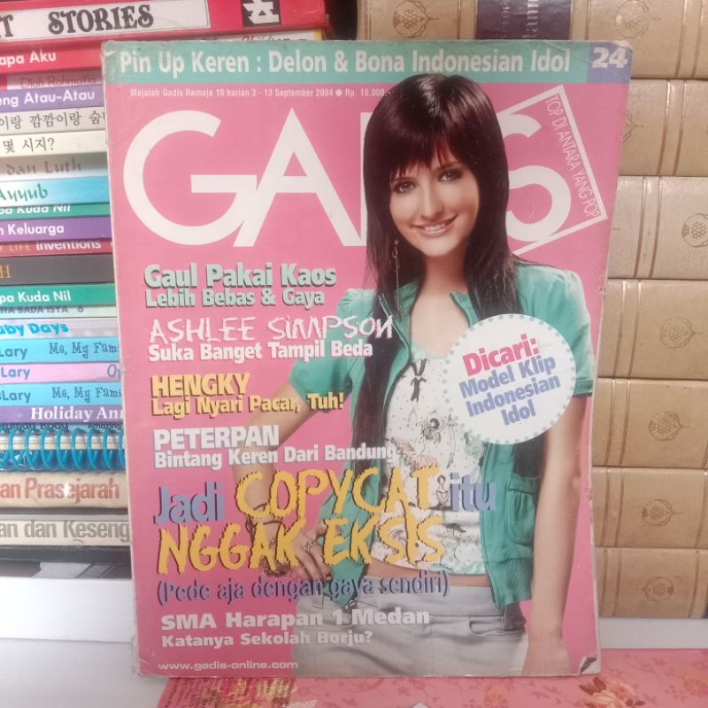 MAJALAH GADIS NO 24 SEPTEMBER 2004
