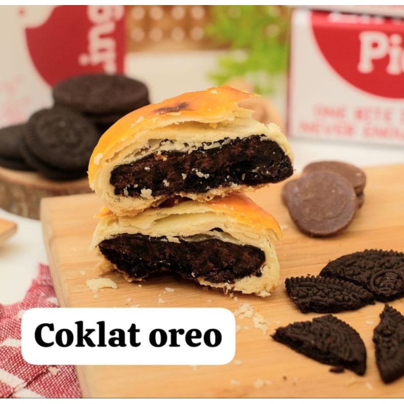 

Premium Butter Pia - Coklat Oreo