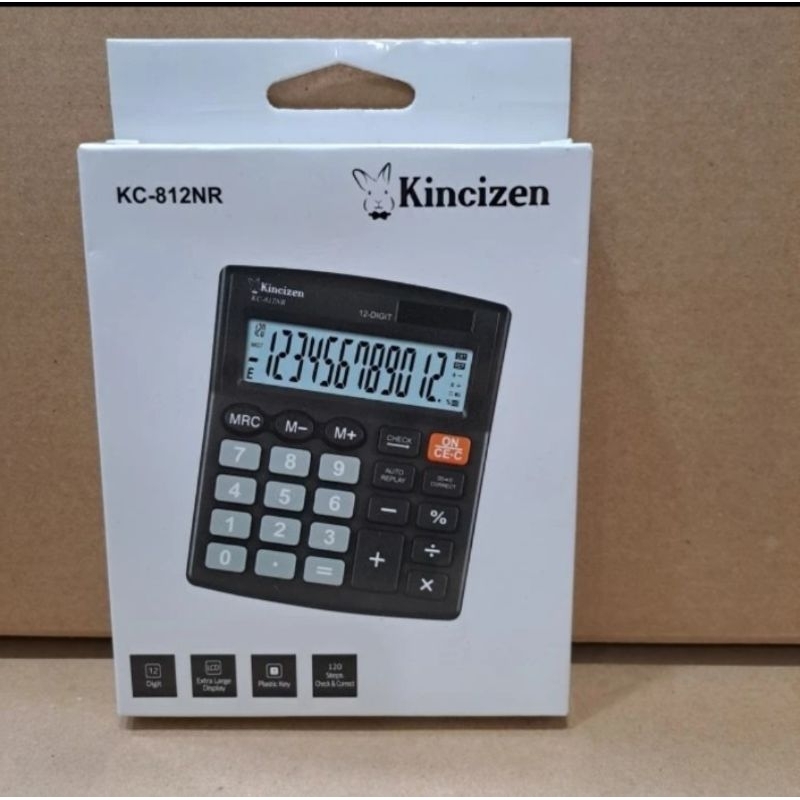 

KALKULATOR 12 DIGIT KC 812NR
