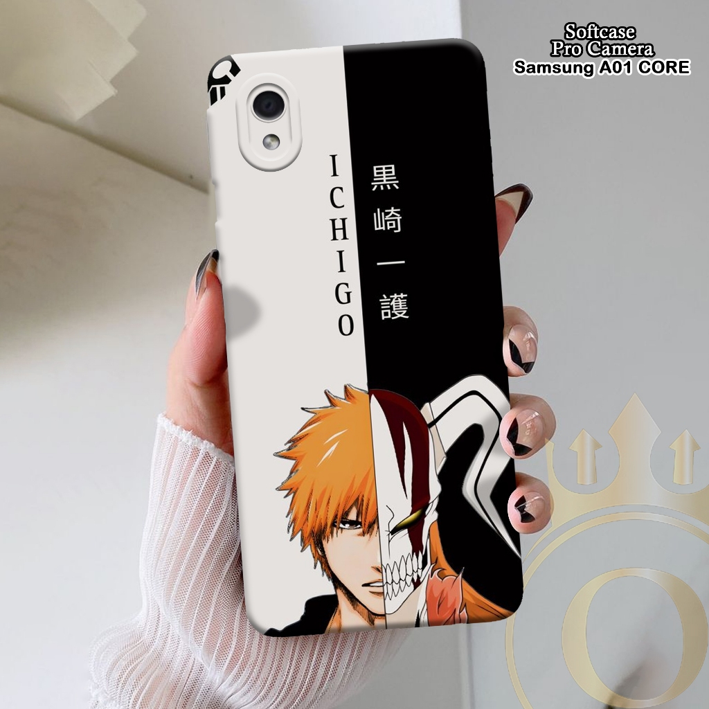 Softcase Samsung Galaxy A01 Core - ORORA - Casing Samsung A01 Core - Motif case Anime - Samsung - So