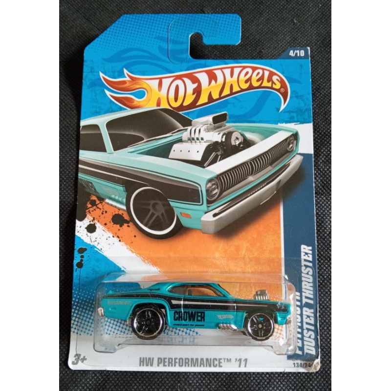 HOT WHEELS PLYMOUTH DUSTER THRUSTER CROWER