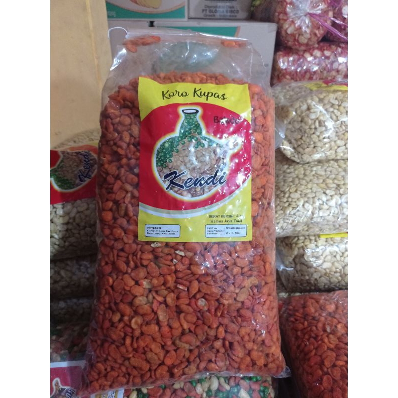 

KACANG KORO KUPAS BALADO 4KG CAP KENDI