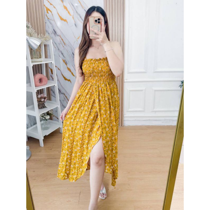 TERBARU Dress Sandra / Daster Bali / Daster yukensi / Dress Smoke / Daster sexy