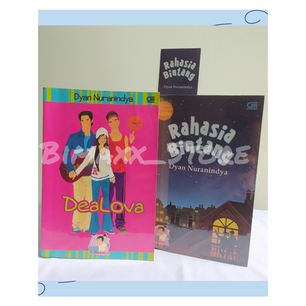 NOVEL PRELOVED DEALOVA & RAHASIA BINTANG (BUNDLE)