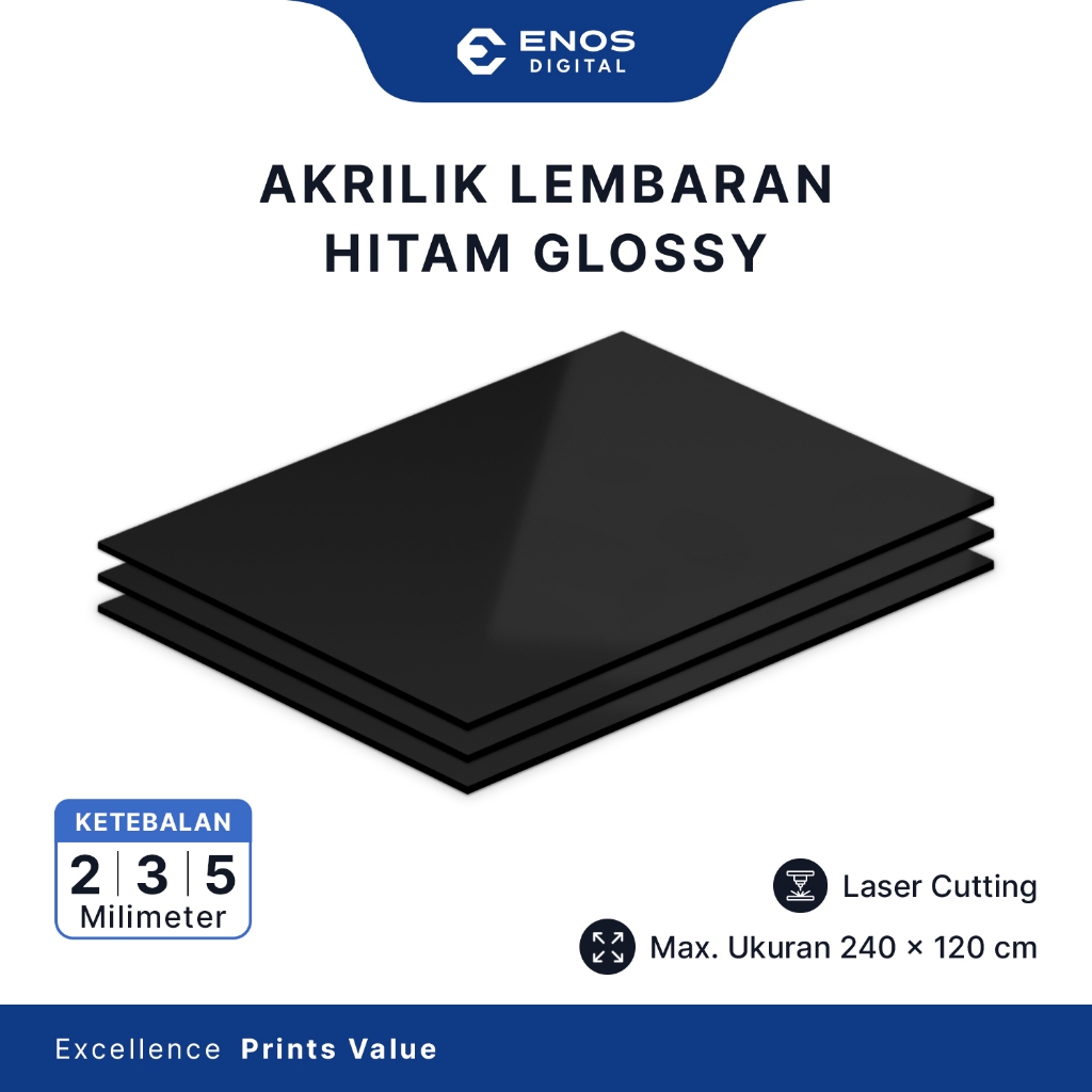 AKRILIK Lembaran CUSTOM / Akrilik Hitam / Custom Akrilik / Acrylic