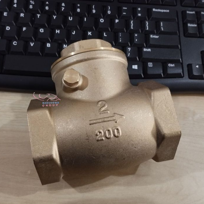 ONDA CHECK VALVE KUNINGAN 2" / KLEP TABOK 2 INCH ONDA