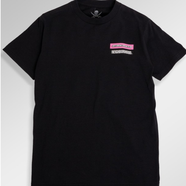 ASSC x Neighborhood Stuck On You Tee Black