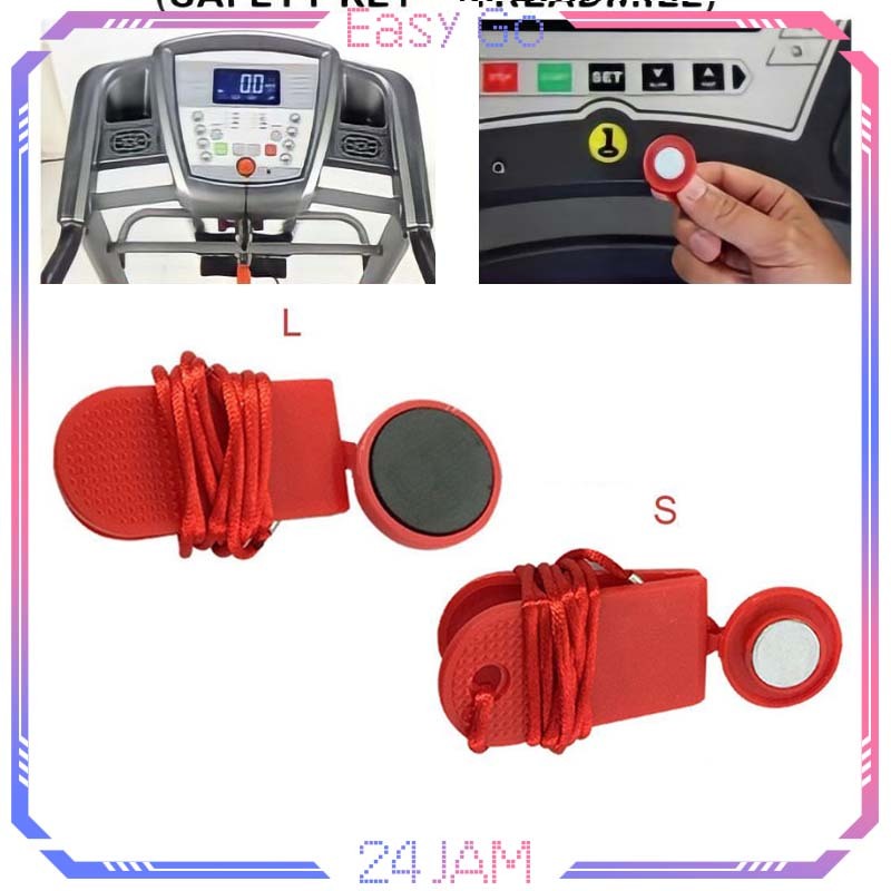 Magnet Treadmill Safety Key Universal Kunci Treadmill Magnet Safety Key Treadmill Alat Fitnes Sparep