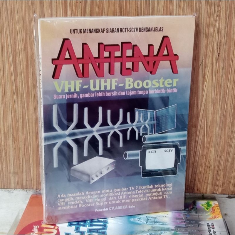 Buku Antena VHF UHF Booster | Original Preloved