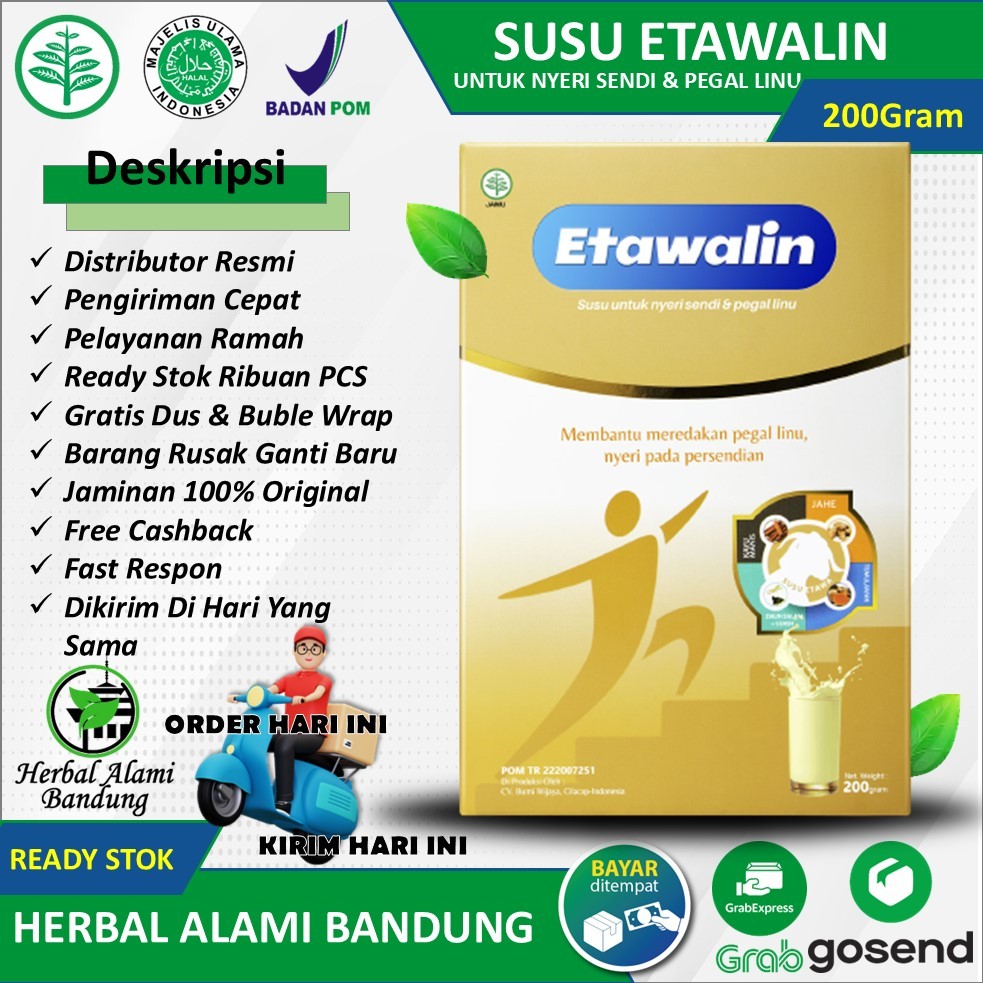 

Susu Etawalin Original Asli Mengatasi Masalah Kolesterol Asam Urat Nyeri Sendi & Tulang