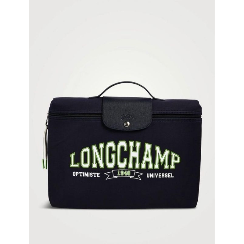 Tas Wanita Briefcase Navy Muat Laptop