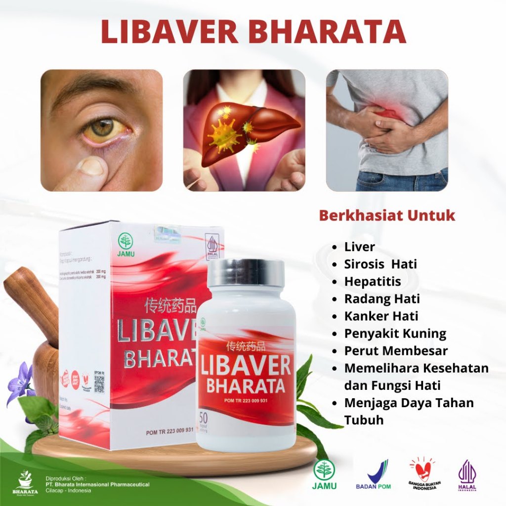 Obat Liver Asli libaver Bharata Original