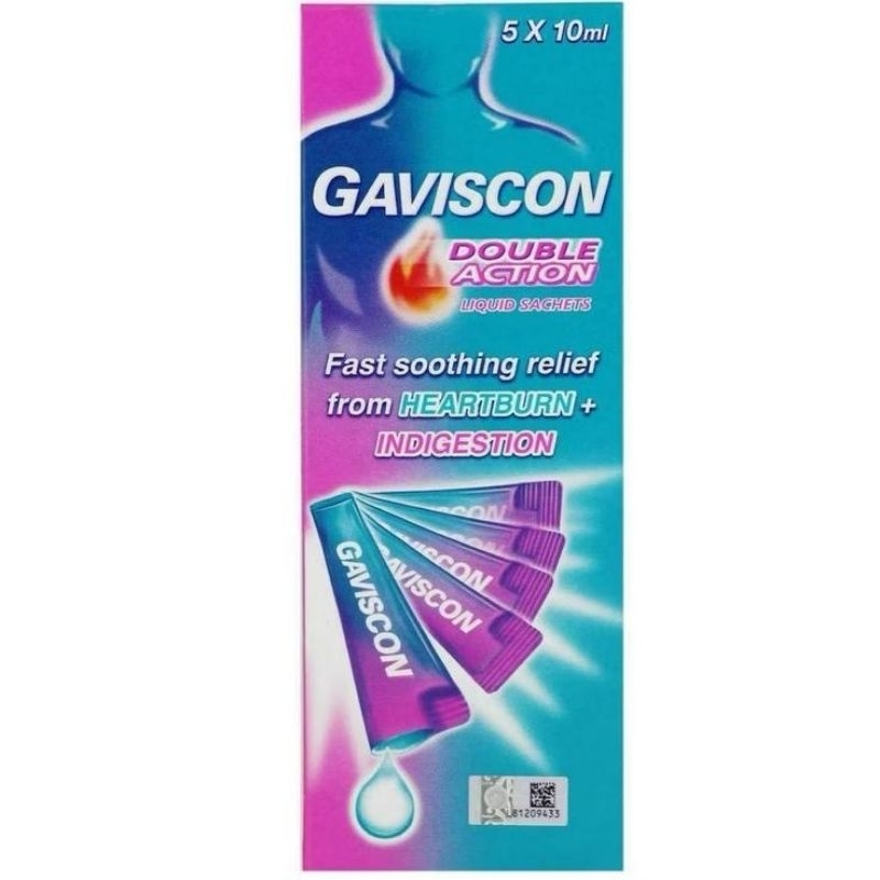[READY] Gaviscon Double Action 100% Original Malay Obat Maag