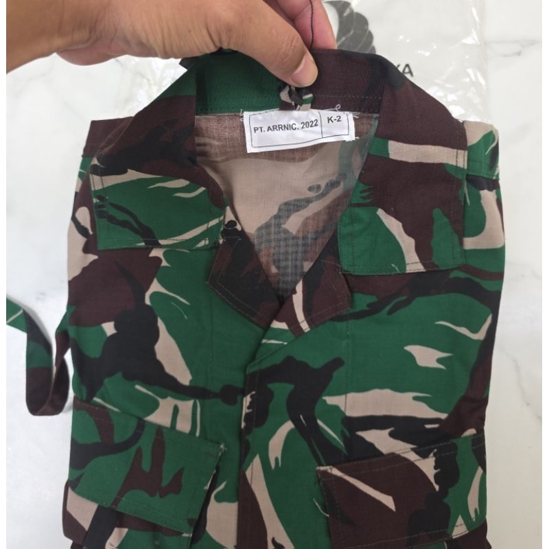 BAJU PDL ARNICC ASLI JATAH PEMBAGIAN TNI
