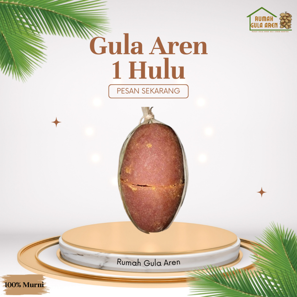 

Gula Aren Batok Premium – 100% Murni & Tanpa Pengawet – Asli Lebak Banten