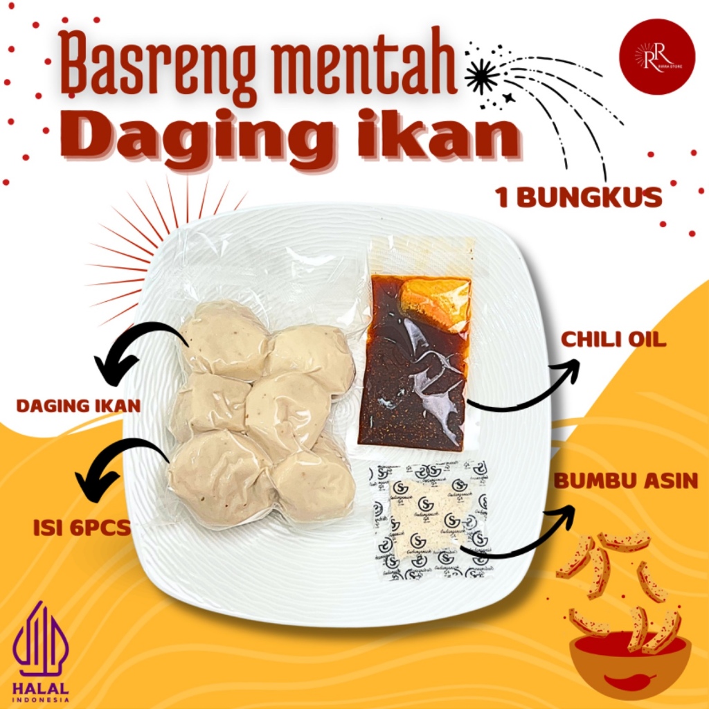

BASRENG IKAN ISI 6 VIRAL GORENG