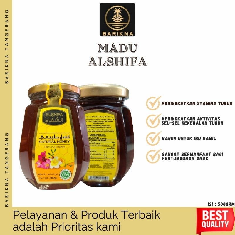 

ALSHIFA/MADU ALSHIFA/MADU ALSHIFA 500GRM/MADU ARAB