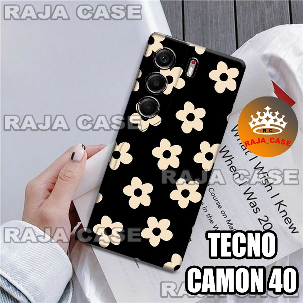 Rc22/Softase karet TECNO CAMON 40 - Motif Cewek - Case Hp TECNO CAMON 40 - Casing TECNO CAMON 40  - 