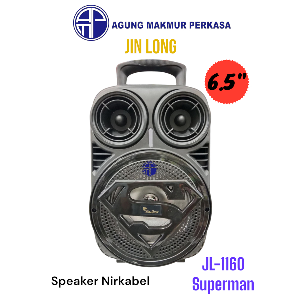 Speaker Bluetooth 6.5 Inch Bass Aktif + Mic 1 Sound Bass