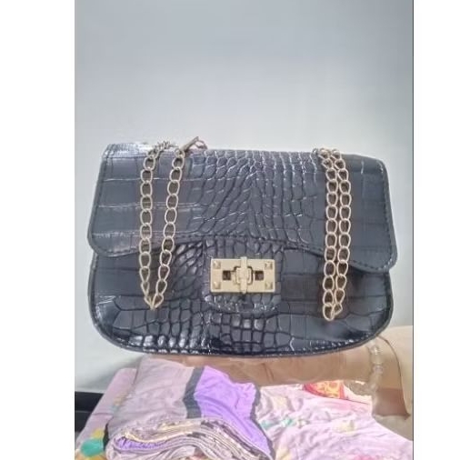 tas cantik hitam tas tangan wanita kecil imut