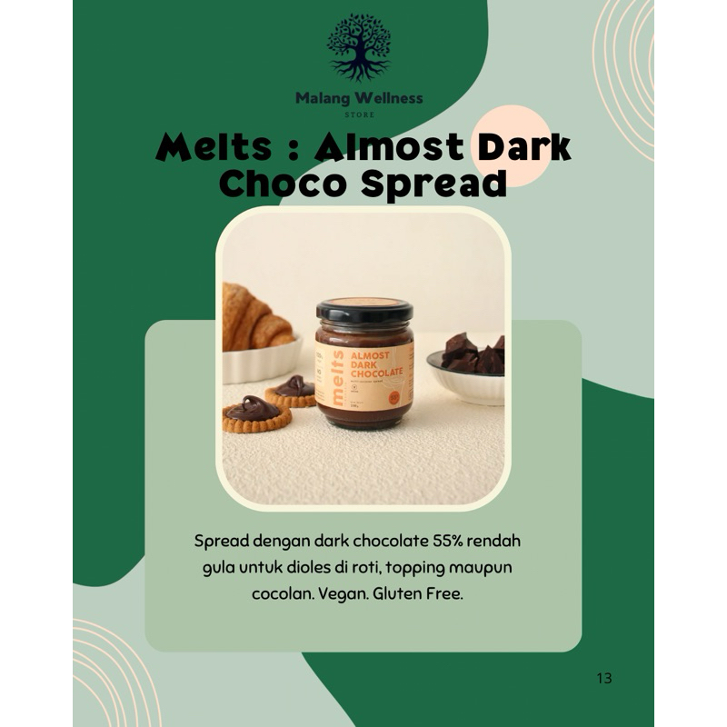 

Melts Almost Dark Choco Spread