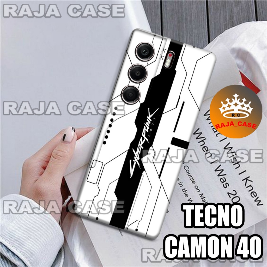 Rc28/Softase karet TECNO CAMON 40 - Motif Cowok - Case Hp TECNO CAMON 40 - Casing TECNO CAMON 40  - 