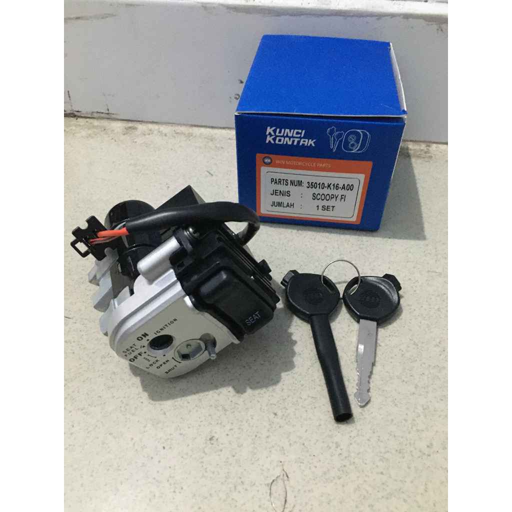 Kunci Kontak Assy SCOOPY FI Merk WIN