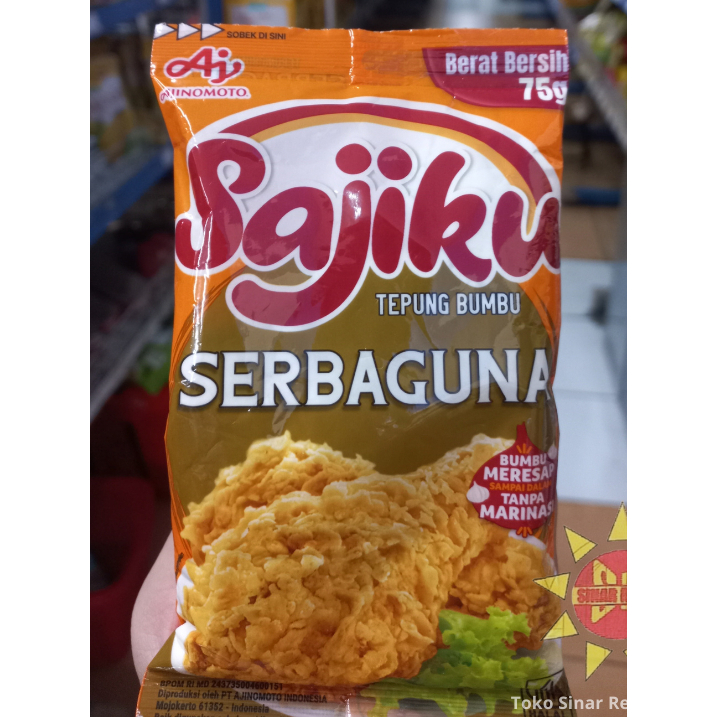 

Sajiku Tepung Bumbu Serbaguna 75 gram