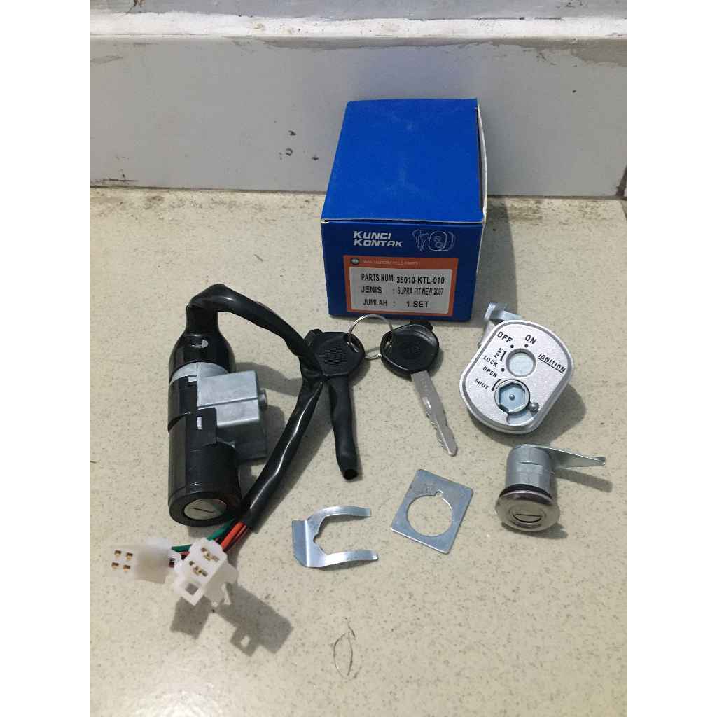 Kunci Kontak Assy SUPRA FIT NEW 2007 2008 2009 Merk WIN