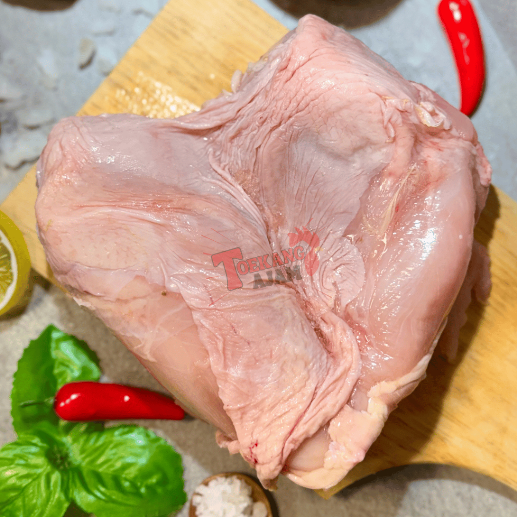 

AFGC Dada ayam tanpa tulang dengan kulit / BLDK / Boneless Breast / Fillet Dada Kulit