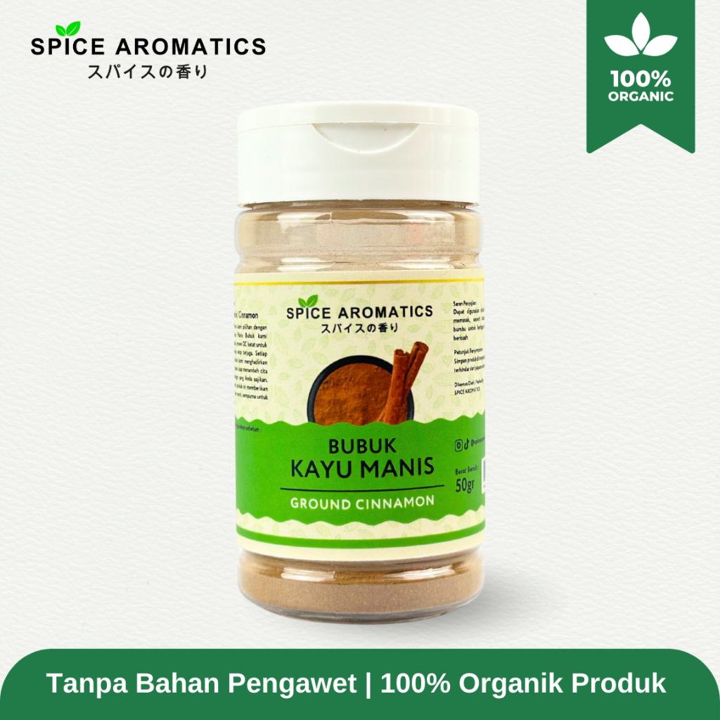 

SPICE AROMATICS Bubuk Kayu Manis / Ground Cinnamon Premium Quality