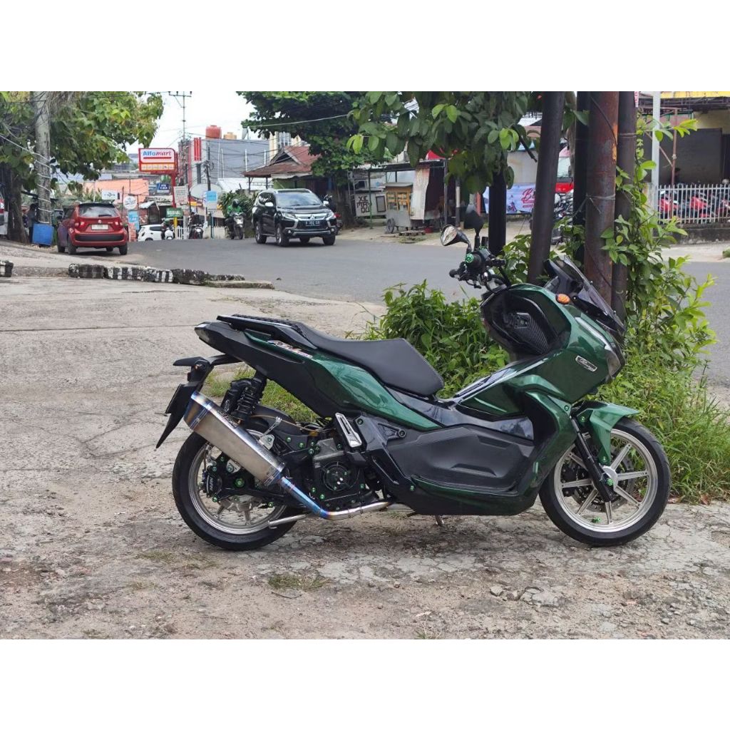 Knalpot honda adv 150,honda adv 160 full system