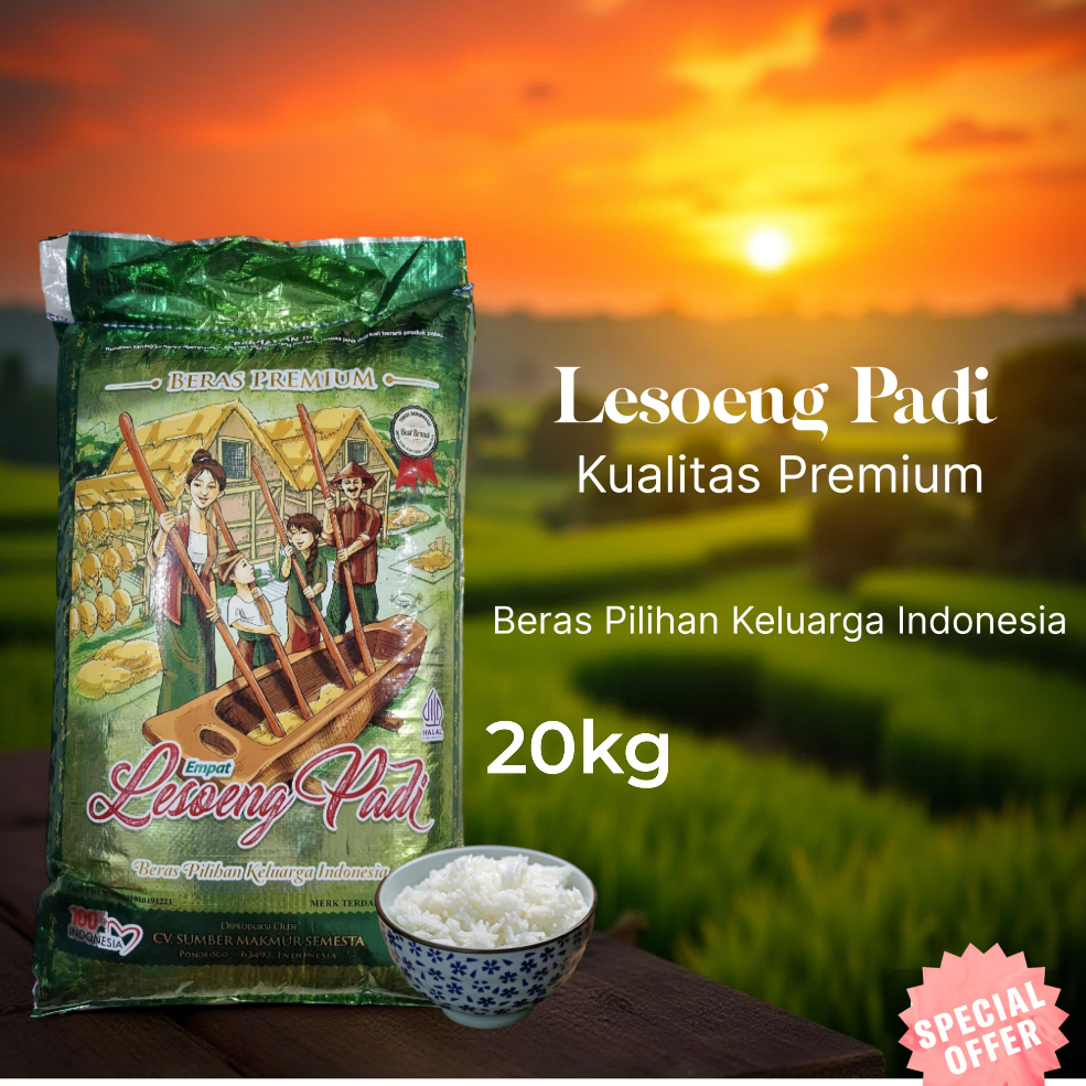 

BERAS LESOENG PADI 20 KG