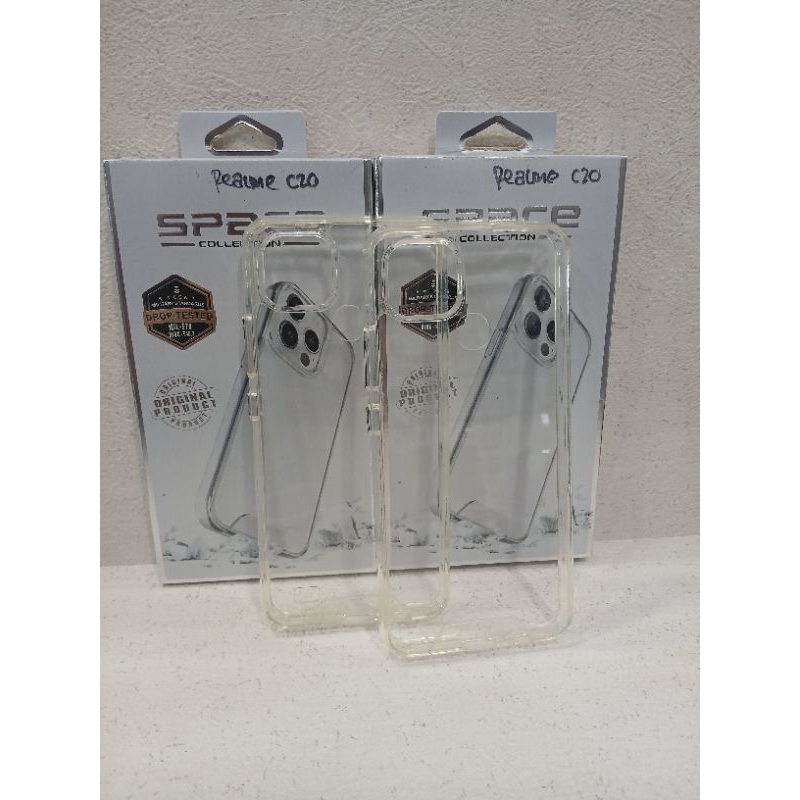 Realme C20|C21|Clear Case Military Space|Soft Case
