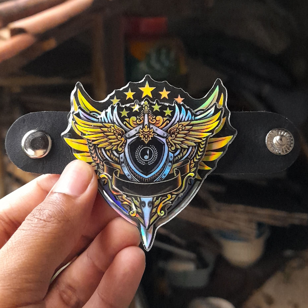 Ring Kacu Pramuka Akrilik Tumpuk | Free Ukir Nama custom | Ring Hasduk Pramuka