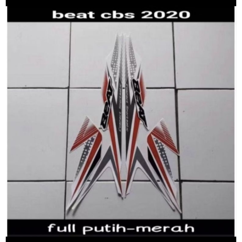 STRIPING LIST STANDAR MOTOR HONDA BEAT CBS 2020