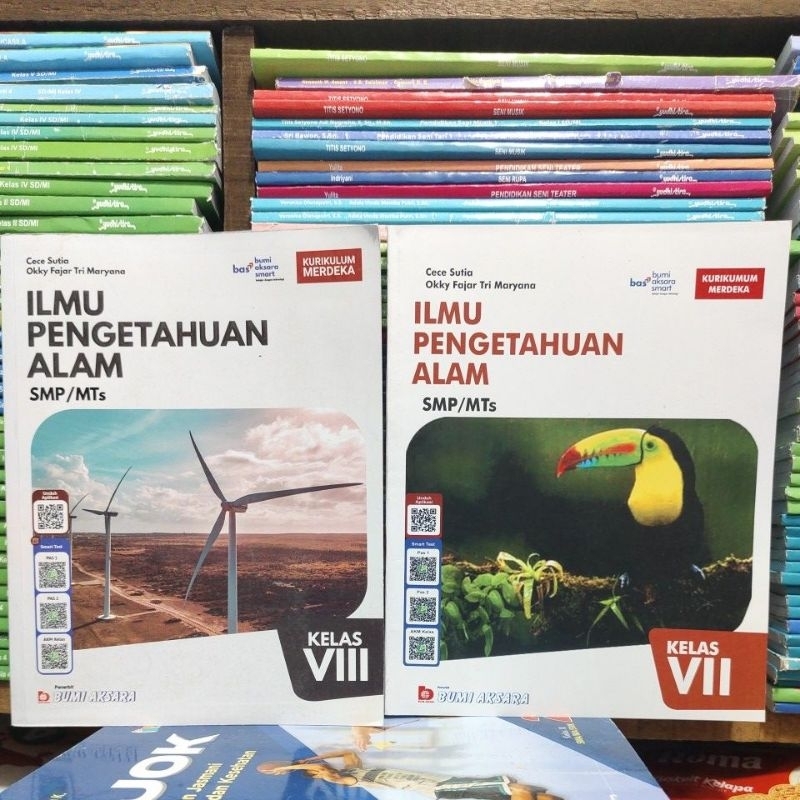 Ilmu pengetahuan alam SMP kurikulum merdeka Bumi aksara
