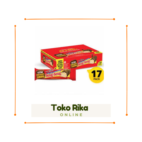 

[ 1 BOX ] SNACK BENG BENG ISI 17 PCS