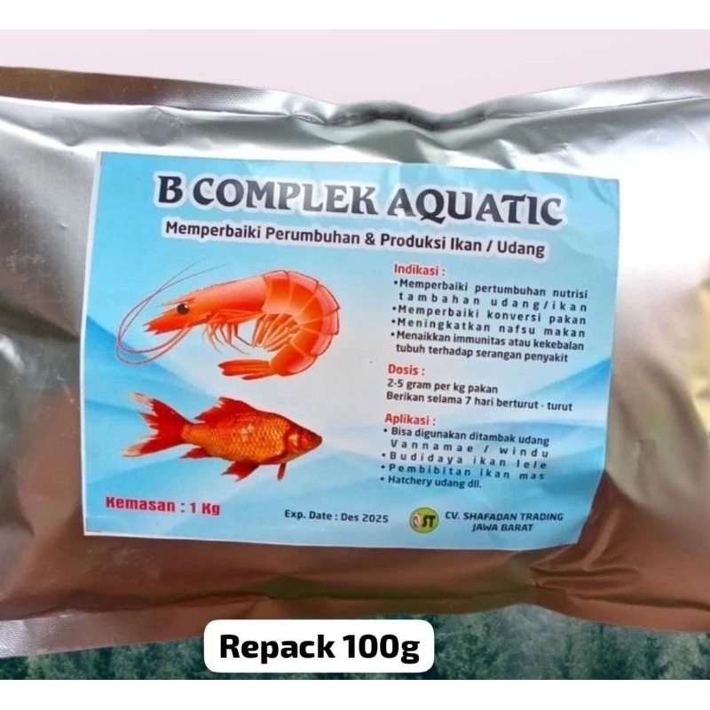 Vitamin Buat udang Ikan / B Complek Aquatic 100 gram