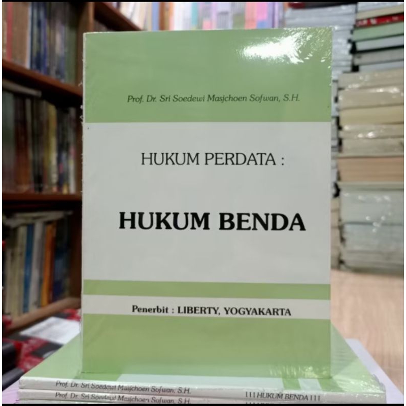 Buku Baru Hukum Perdata Hukum Benda Sri Soedewi