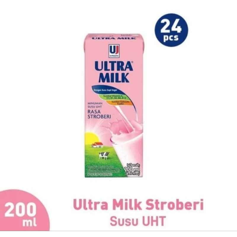 

Ultr Milk 200ml All Varian (1dus isi 24pcs)
