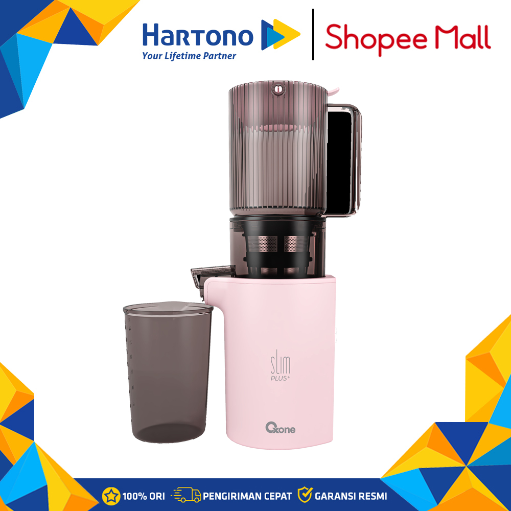 Oxone OX775 Slim Deluxe Compact Slow Juicer OX-775-PINK